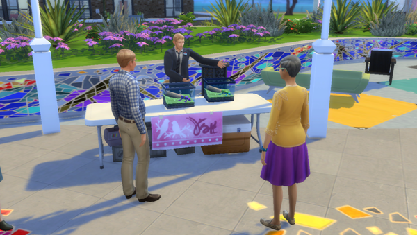 Sims 4 Großstadtleben Flohmarkt