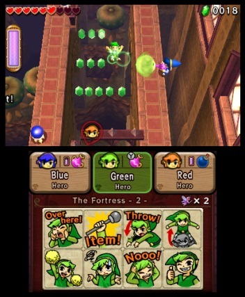 Zelda Triforce Heroes Multiplayer