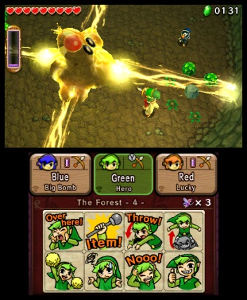 Zelda Triforce Heroes Bosskampf