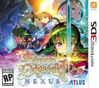 Etrian Odyssey Nexus 3DS Cover