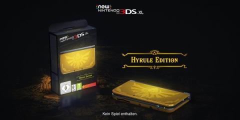 New 3DS XL Hyrule Gold Design