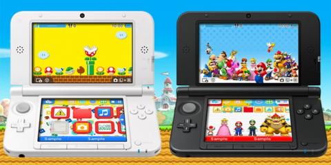 3DS Mario Home Menu