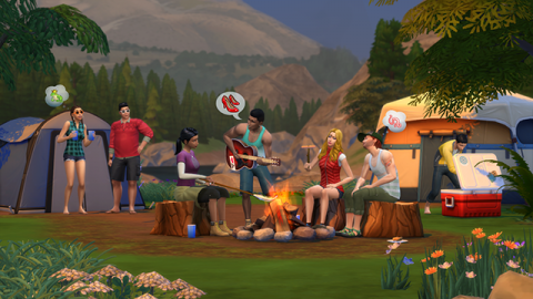 Sims 4 Outdoor Leben