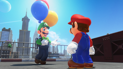 Super Mario Odyssey: Luigi