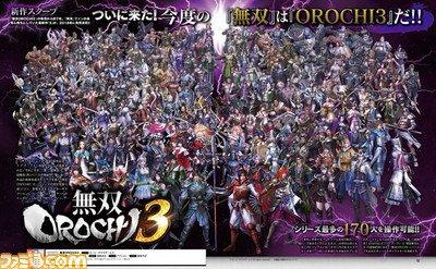 Warriors Orochi 4 Charaktere