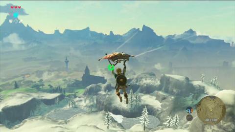 Zelda: Breath of the Wild Paragleiter