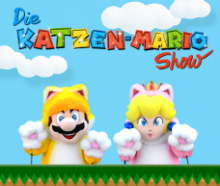 Katzen-Mario-Show