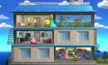 Super Smash Bros. für 3DS Tomodachi Life Stage