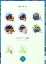 Pokémon Go Nähe Funktion