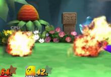 Super Smash Bros. Feuer Kirby